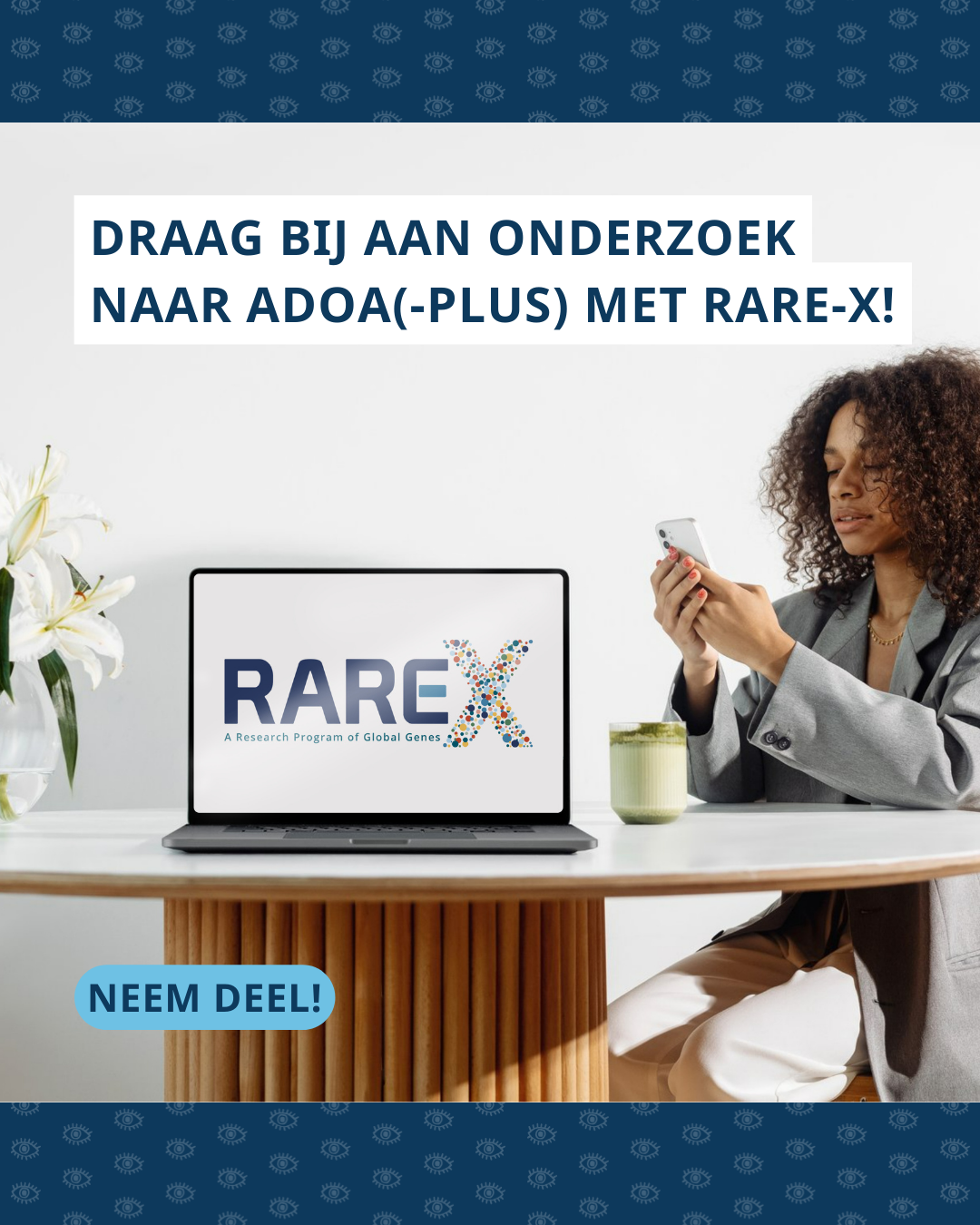 Global Genes lanceert RARE-X ADOA(-plus)