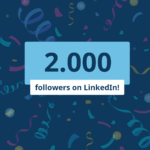 2,000 followers on LinkedIn – thank you!