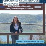 Norah heeft de eindstreep gehaald: 500 kilometer voor ADOA(-plus)!