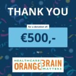 Bedankt Orange Brain Healthcare Matters voor een donatie van € 500,-!