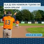 Sla jij een homerun tijdens de ADOA-spelen?