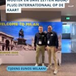 Wouter en Dave zetten ADOA(-plus) internationaal op de kaart tijdens EUNOS Milaan