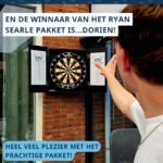 En de winnaar van het Ryan Searle pakket is… Dorien!